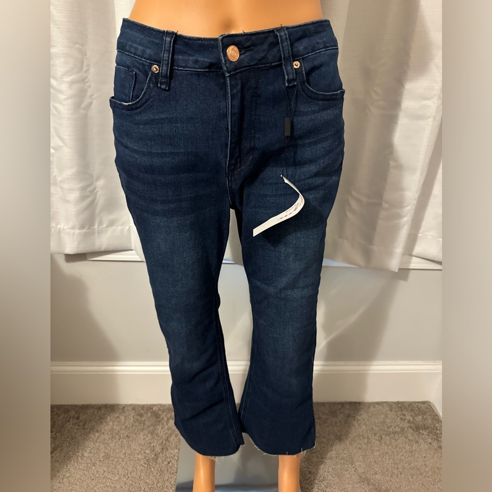 Great Zigoss size 9 29 blue denim Marley boot cut cropped jeans